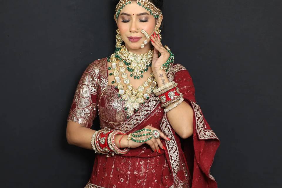 Bridal makeup