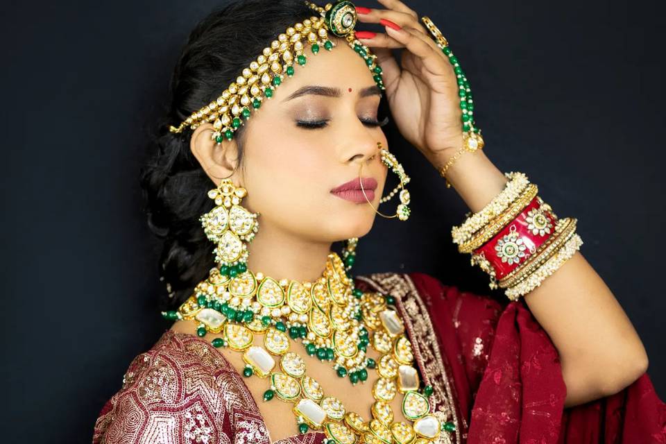 Bridal makeup