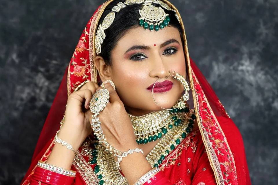 Bridal makeup