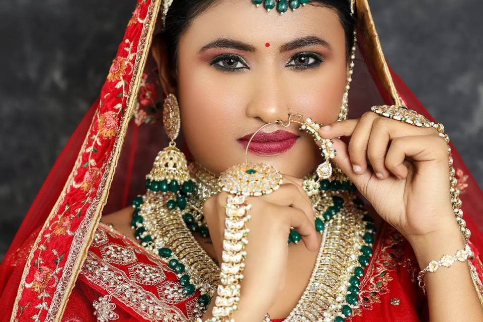 Bridal makeup