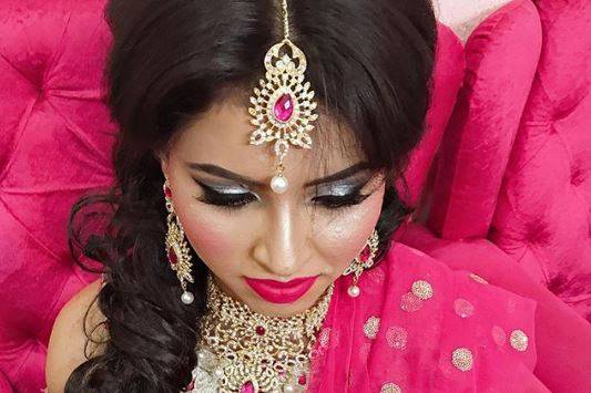 Bridal makeup