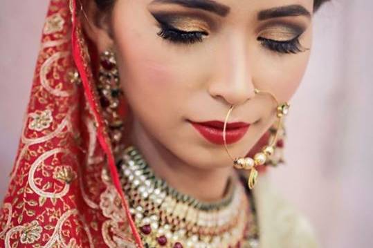 Bridal makeup