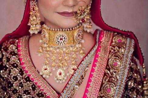 Bridal makeup