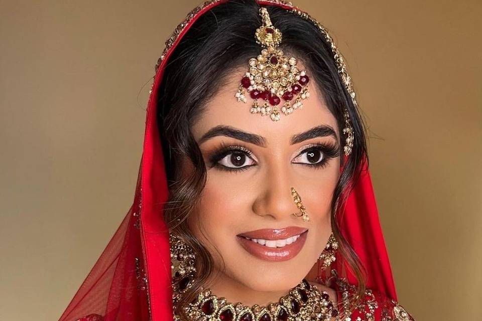 Bridal makeup