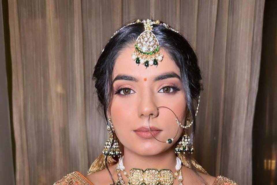 Bridal makeup