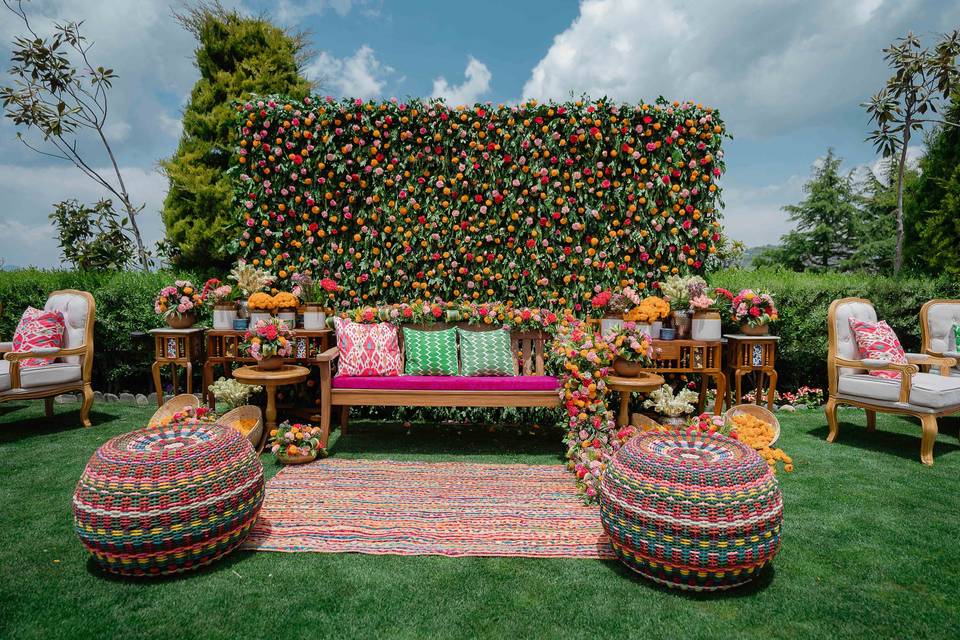 Mehendi decor