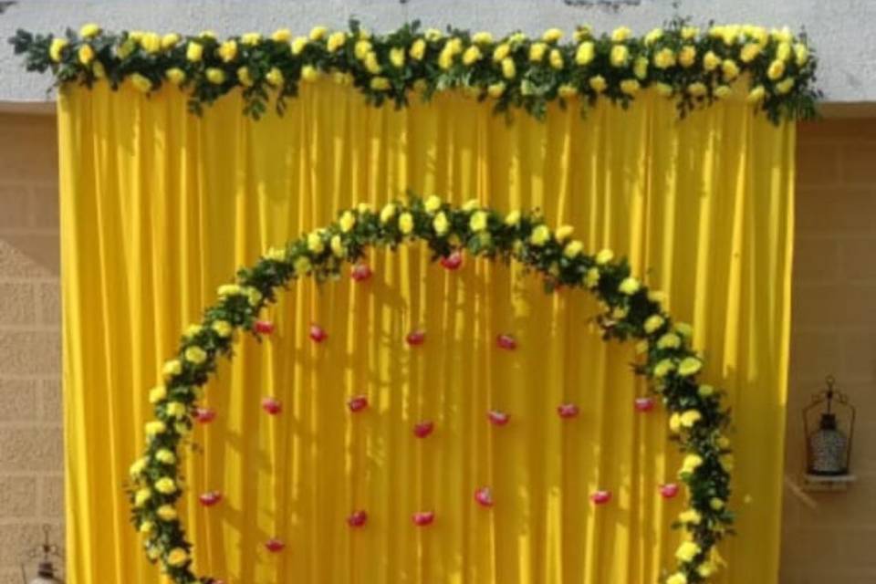 Haldi decor