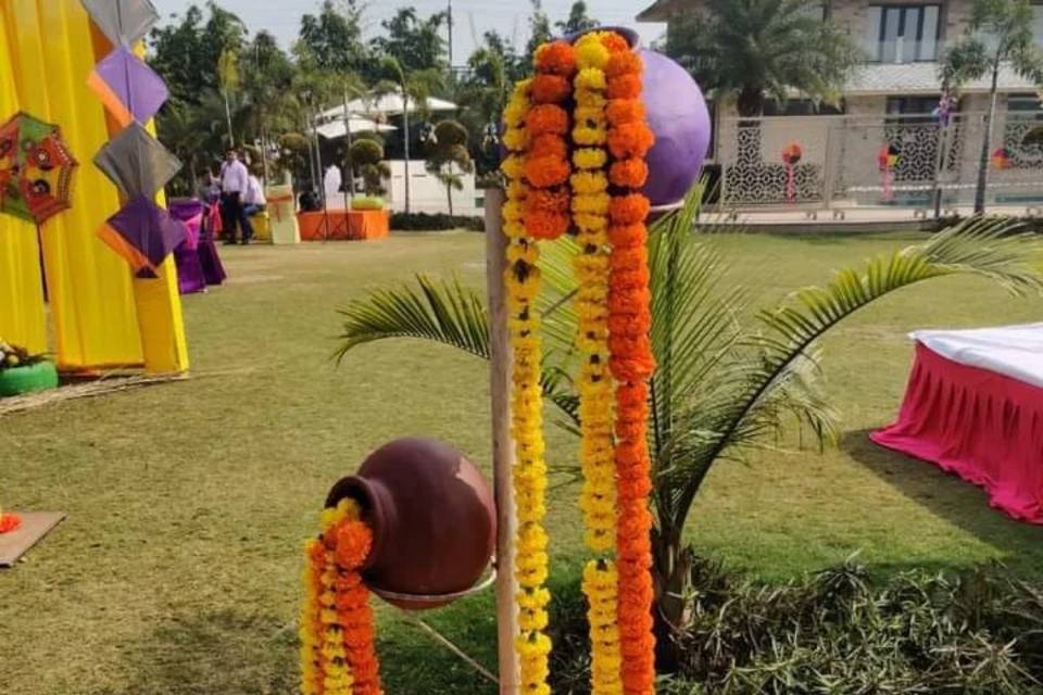 Haldi decor