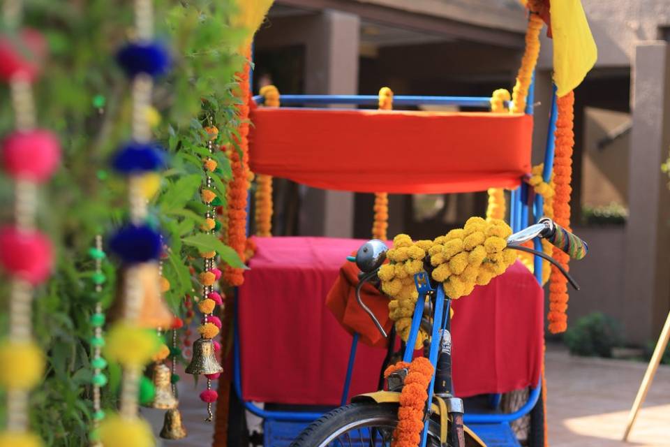 Haldi decor