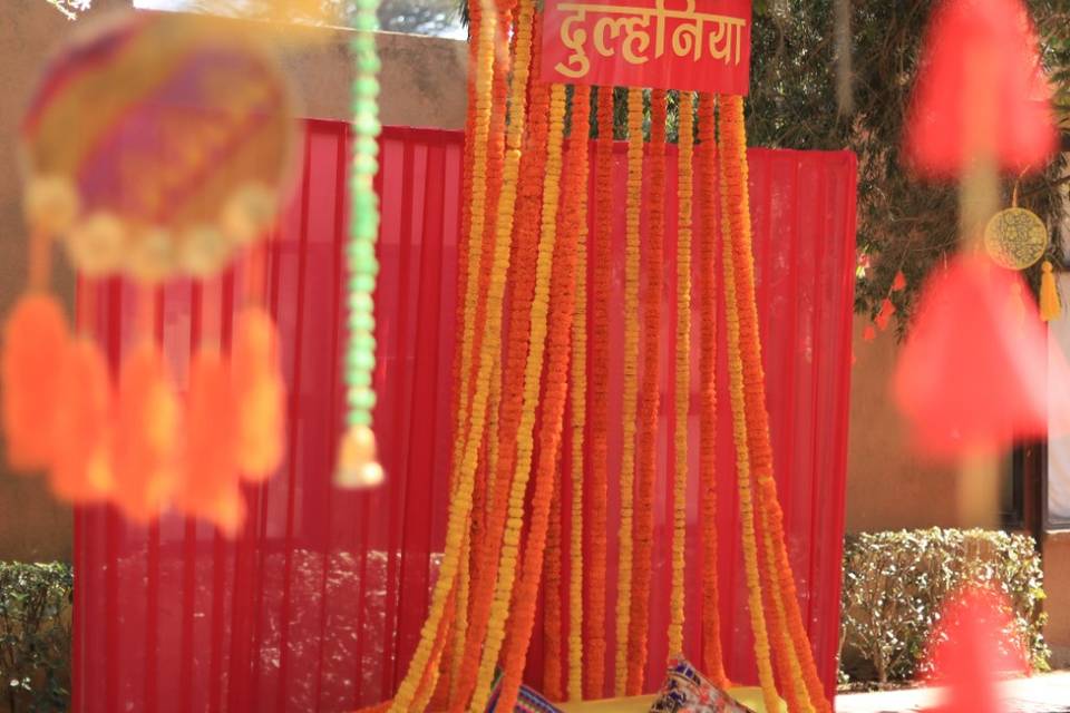 Haldi decor