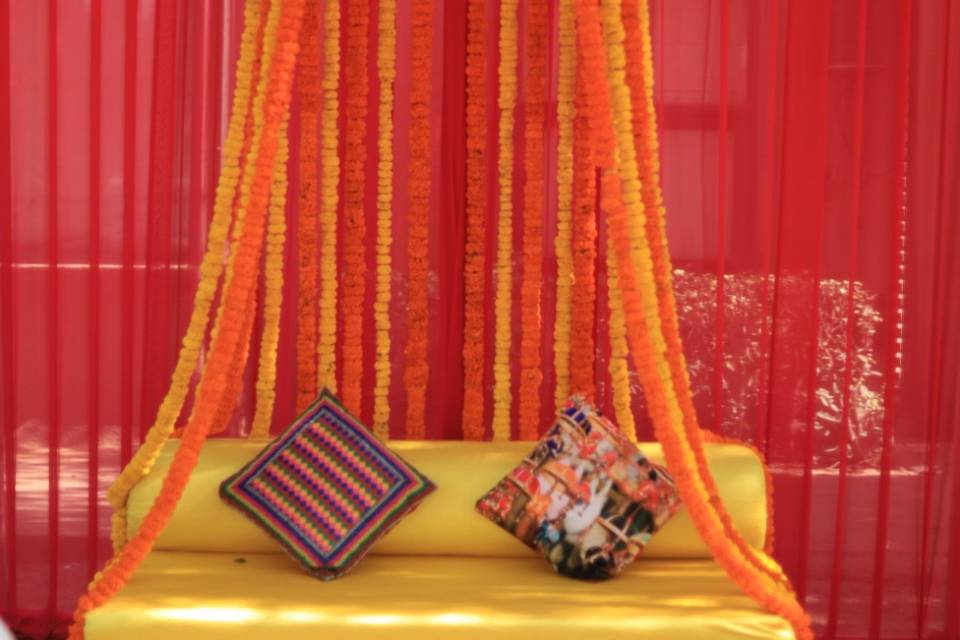 Haldi decor