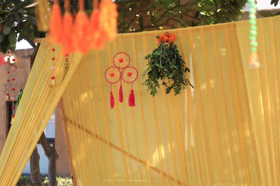 Haldi decor