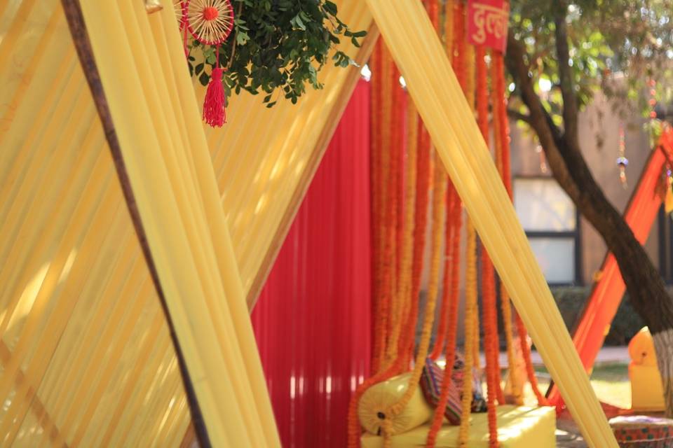 Haldi decor