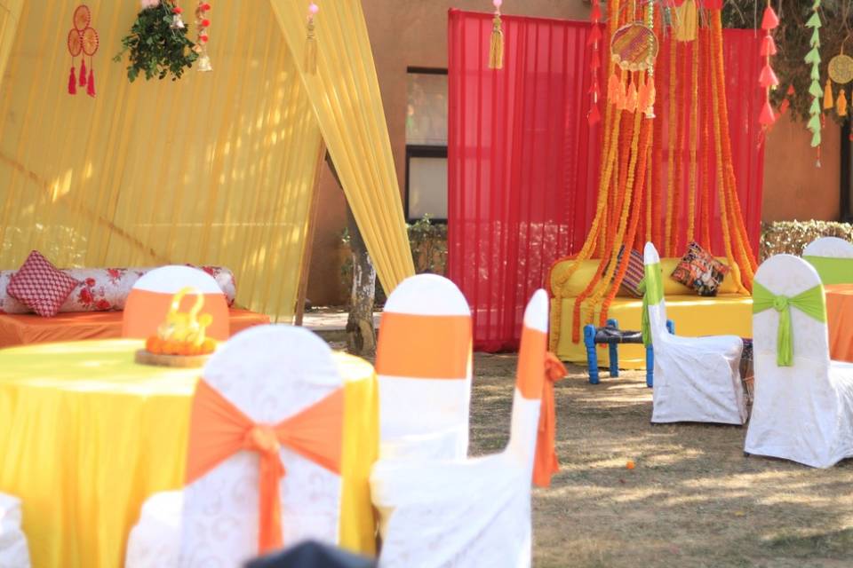 Haldi decor