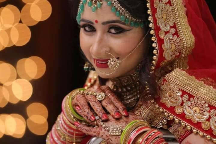 Bridal makeup