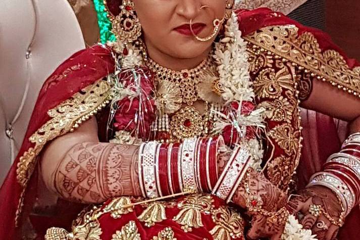 Bridal makeup