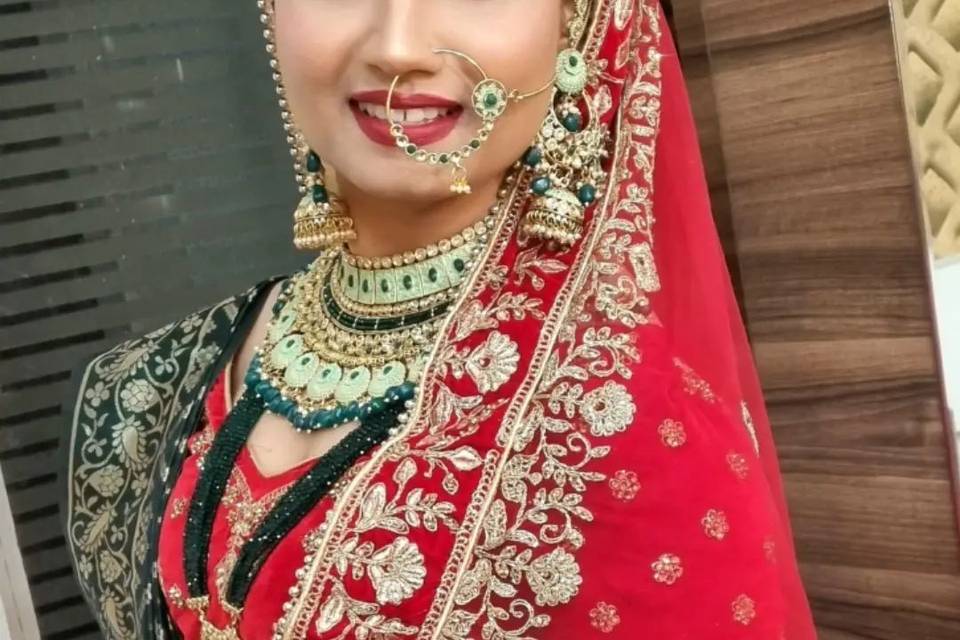 Bridal makeup