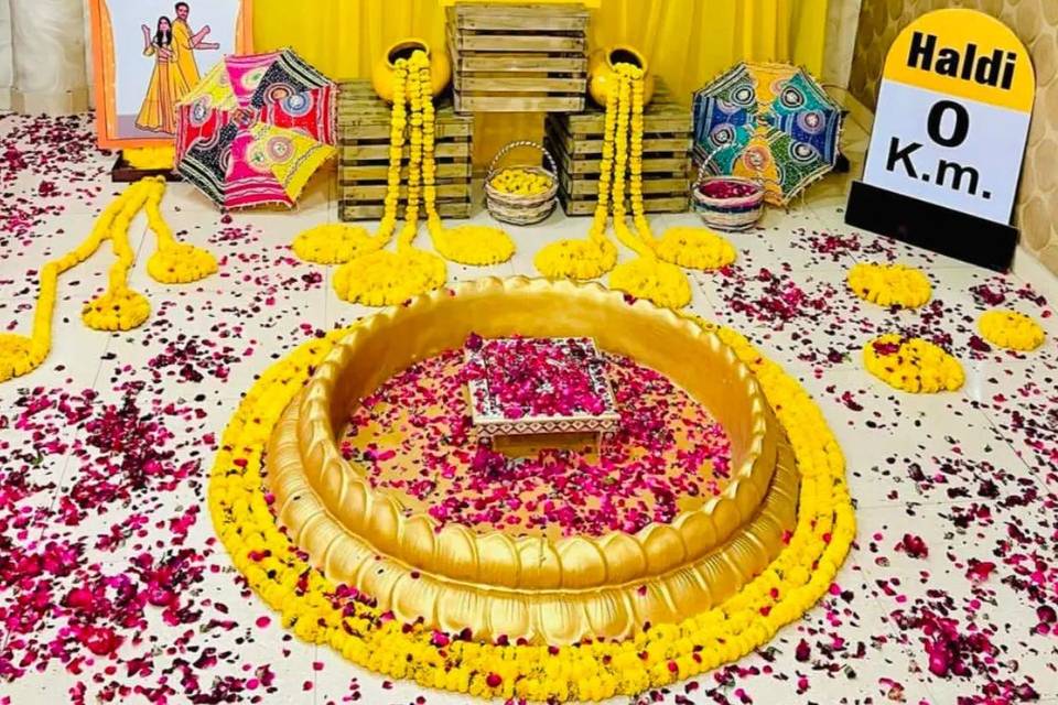 Haldi decor