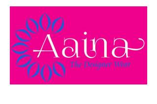 Aaina the designer wear logo