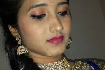 Bridal makeup