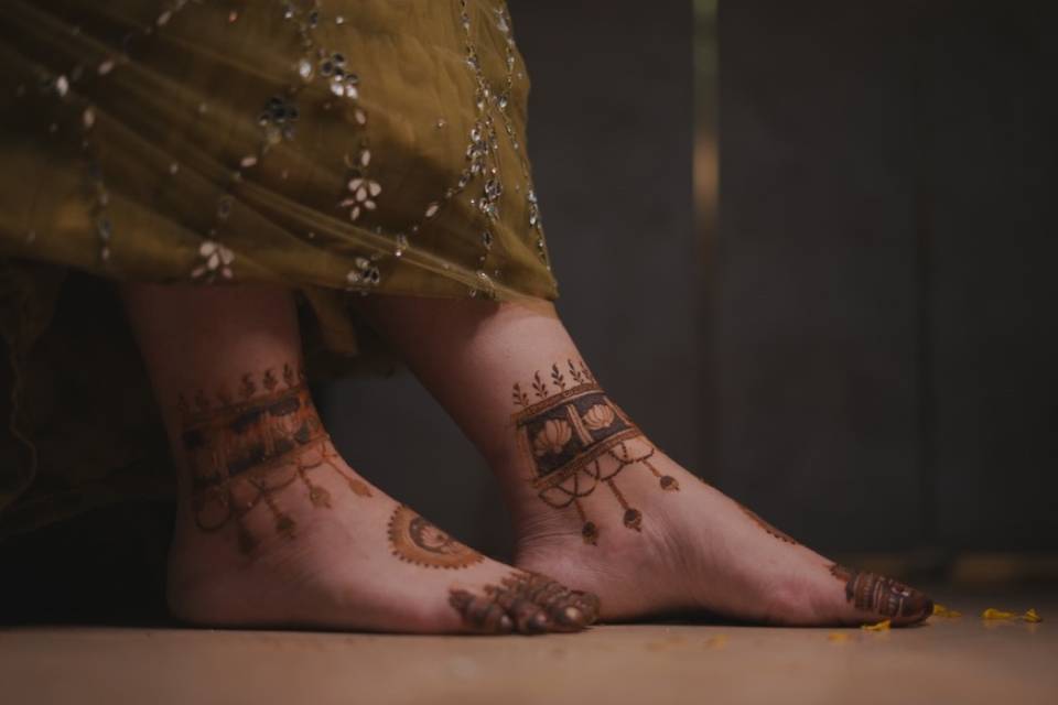 Mehndi Potarit