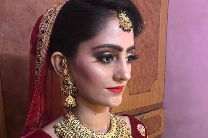 Bridal makeup