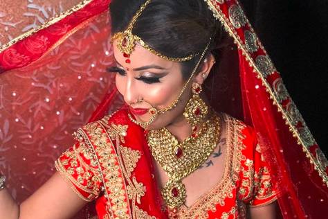 Bridal makeup