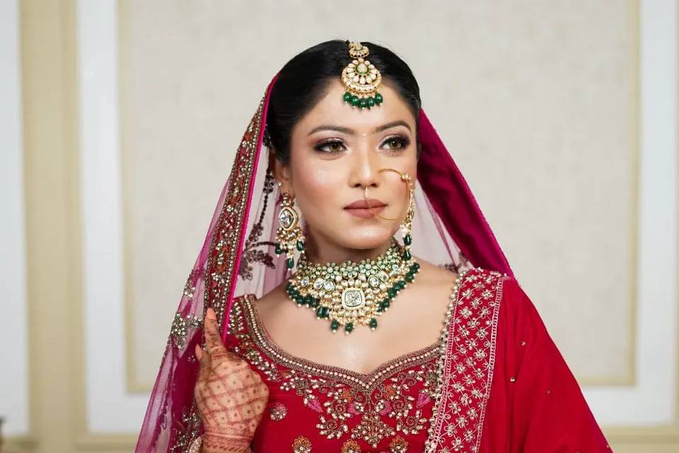 Bridal makeup