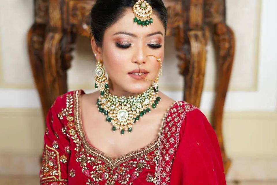 Bridal makeup