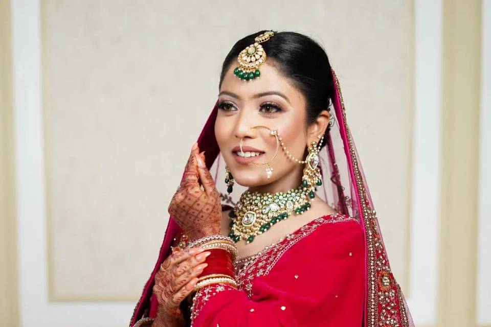 Bridal makeup