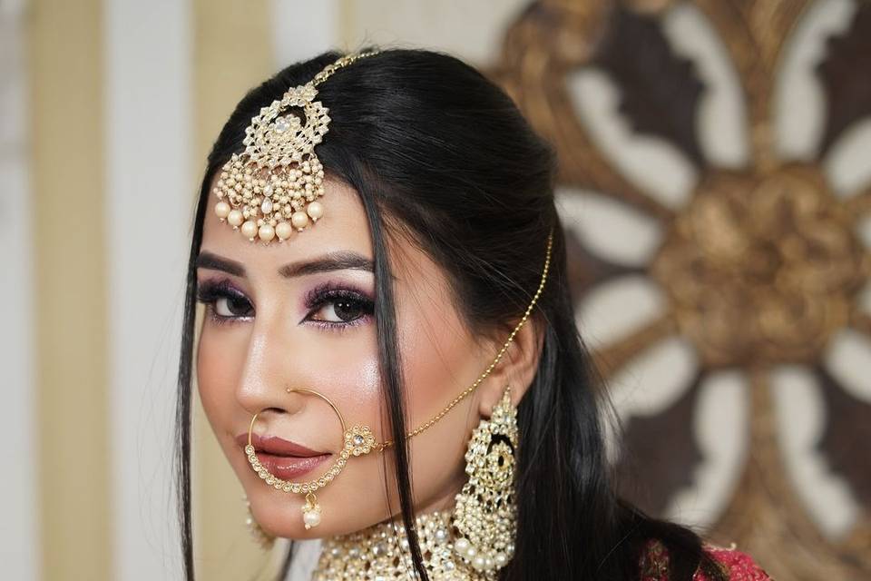 Bridal makeup