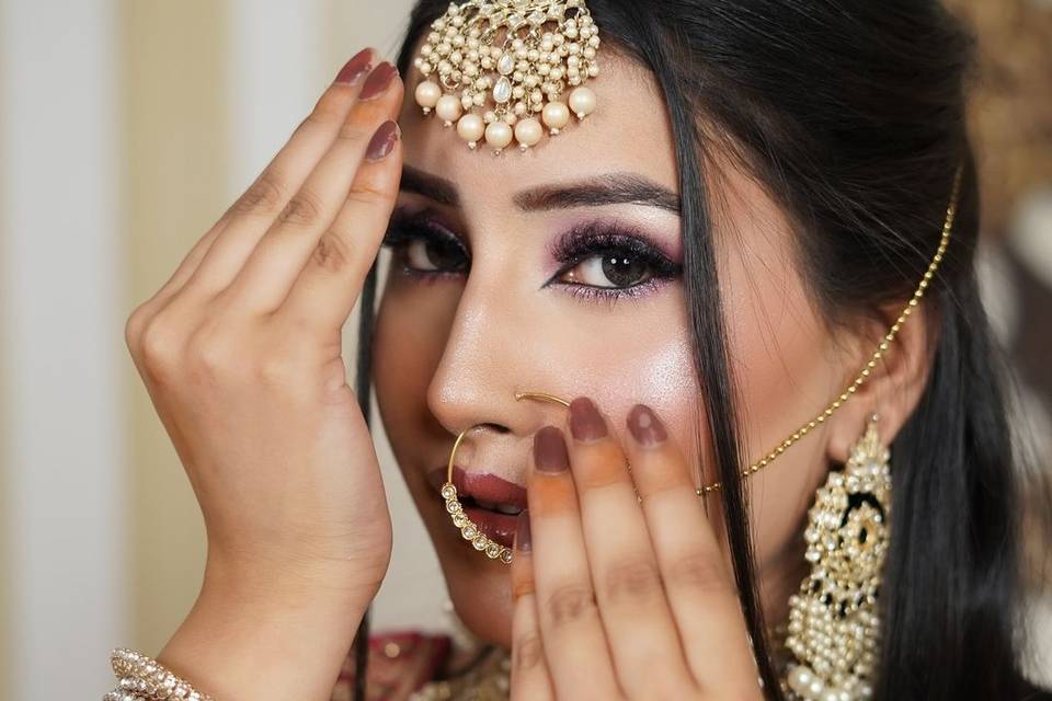 Bridal makeup