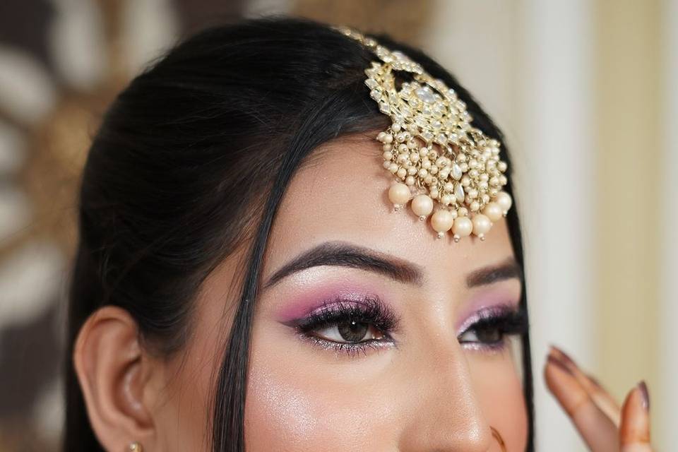 Bridal makeup