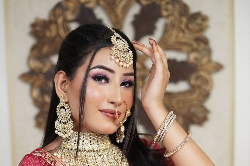 Bridal makeup