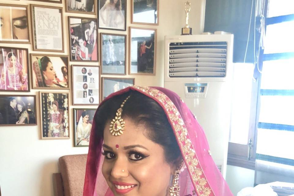 Bridal makeup