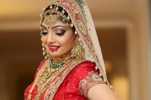 Bridal makeup