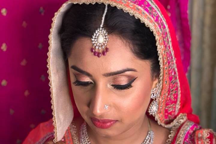 Bridal makeup