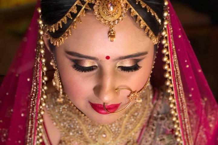 Bridal makeup