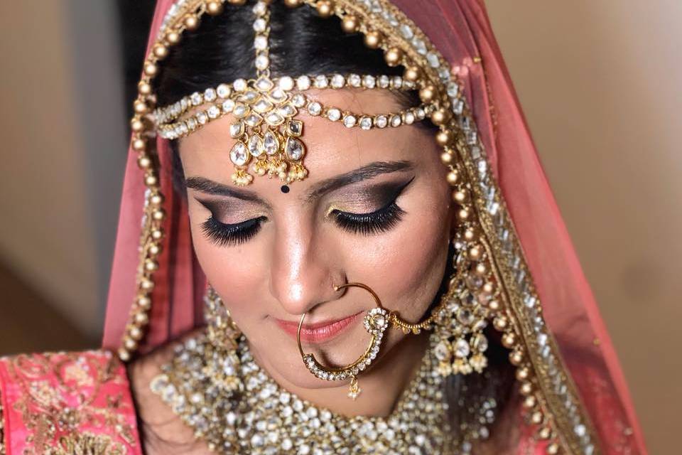 Bridal makeup