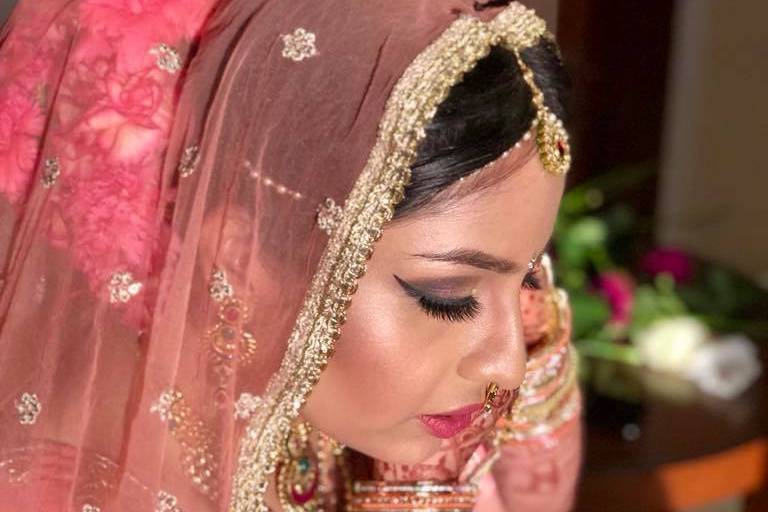 Bridal makeup