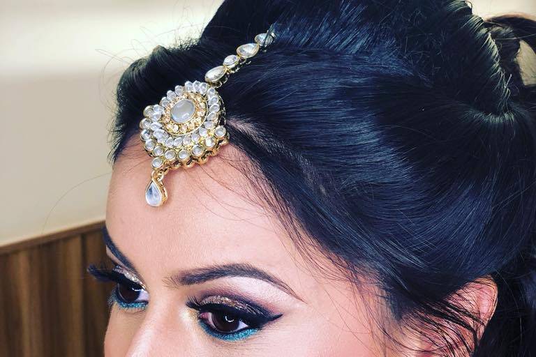 Bridal makeup