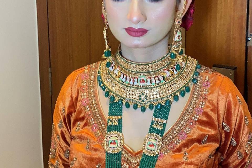 Bridal makeup