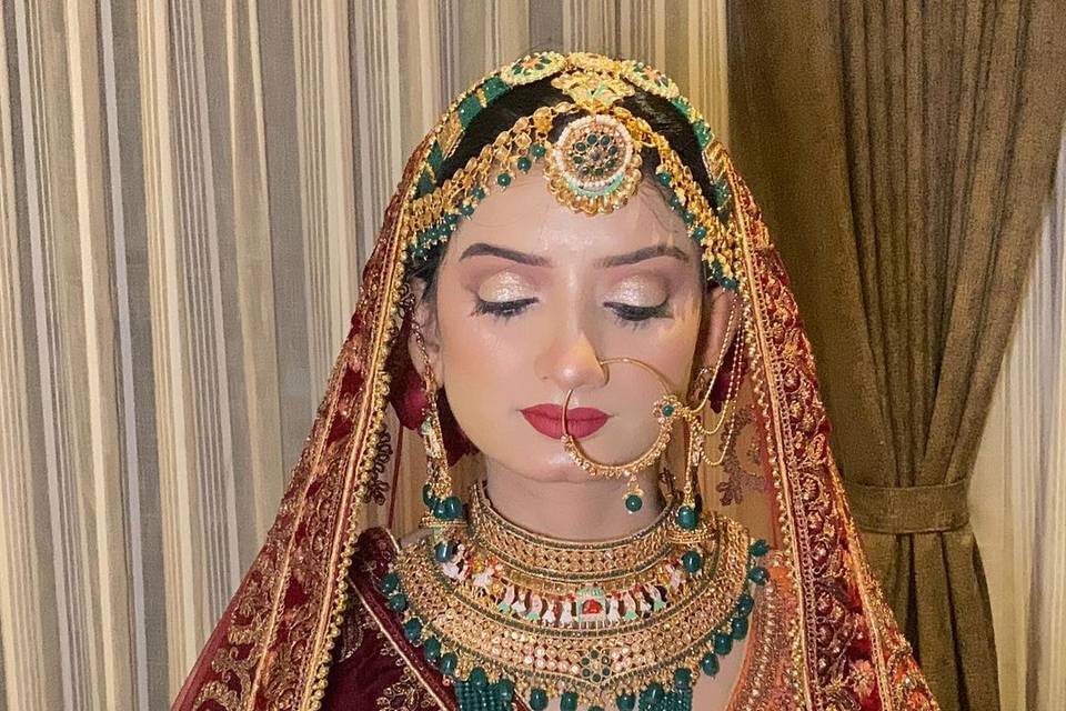 Bridal makeup