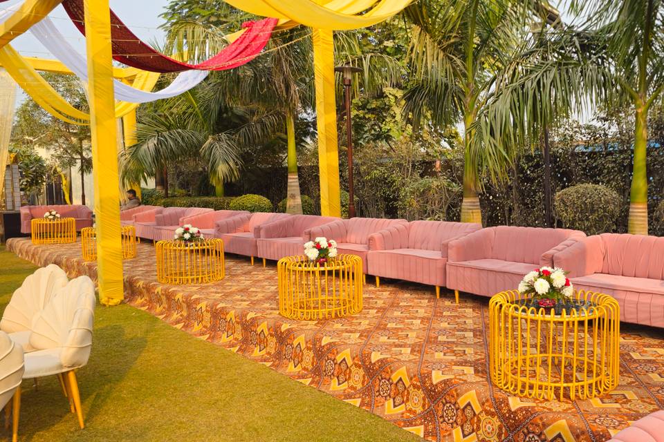 Haldi decor