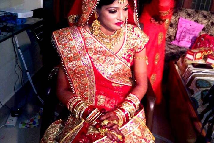 Bridal makeup