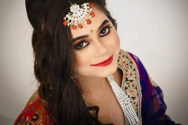 Bridal makeup