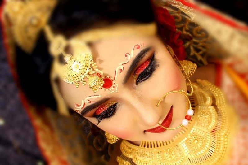 Bridal makeup