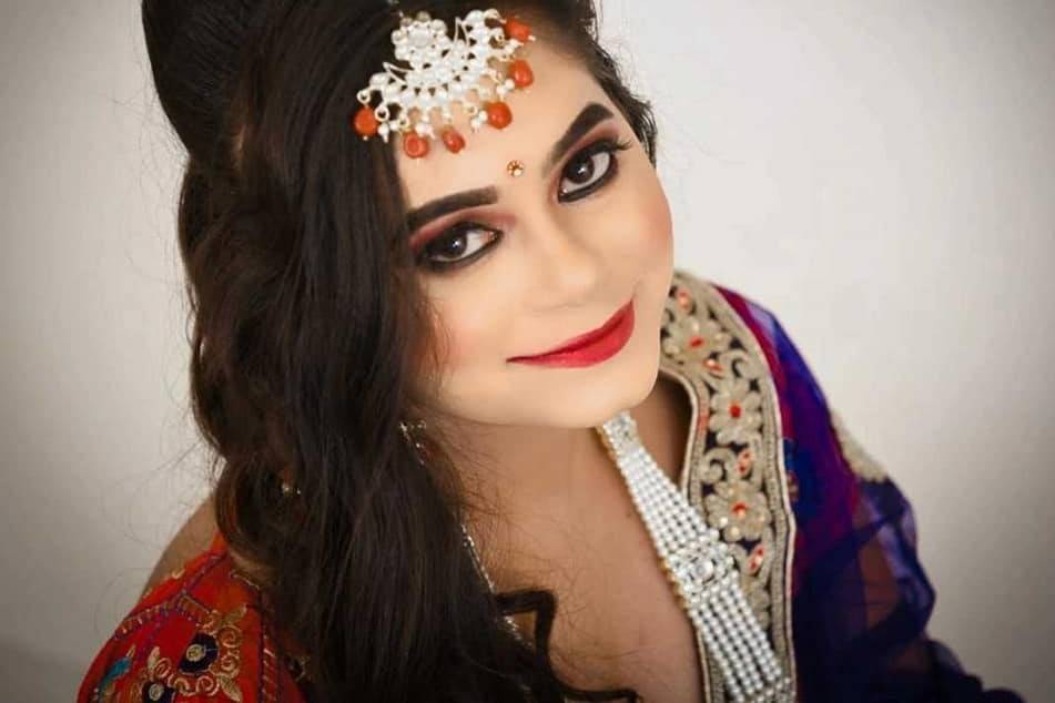 Bridal makeup