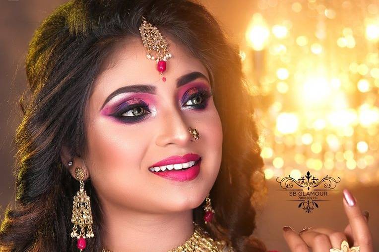 Bridal makeup