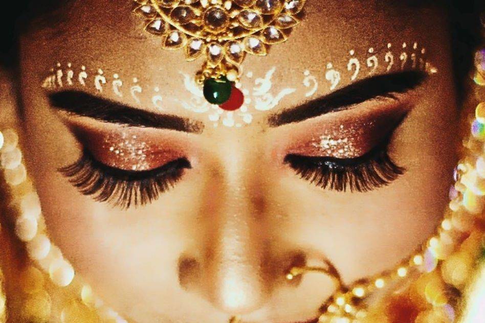 Bridal makeup